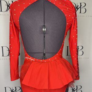 Joker-Inspired Red & Yellow Character Dance Costume (REF-13) - Image 2