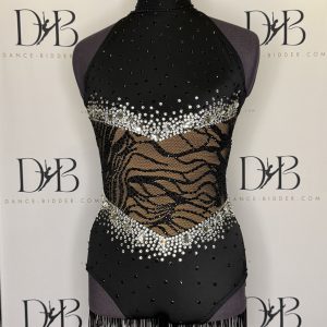 Black & Silver Jazz/Modern Dance Costume (REF-2)