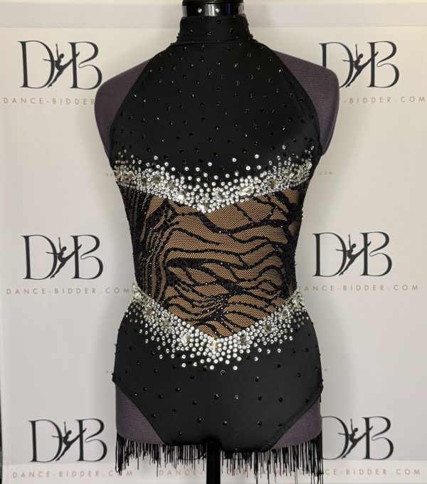 Black & Silver Jazz/Modern Dance Costume (REF-2)