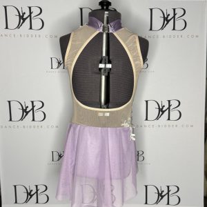 Lavender & White Floral Lyrical Dance Costume (REF-21) - Image 2
