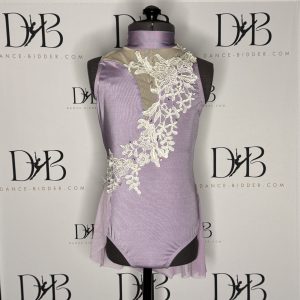 Lavender & White Floral Lyrical Dance Costume (REF-21)