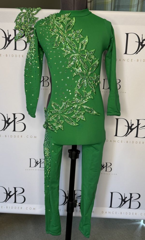 Green Unitard/Cat Suit (REF-37)